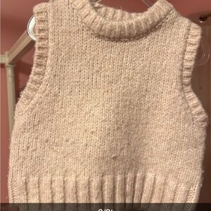 Zara Kids Cream Turtleneck Sweater